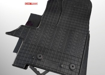 Cik - ΜΑΡΚΕ ΠΑΤΑΚΙΑ ΣΕ ΣΚΑΦΗ ΛΑΣΤΙΧΟ ΓΙΑ FORD CUSTOM TOURNEO 2ΘΕΣΙΟ 2018+ ΣΕ ΜΑΥΡΟ ΧΡΩΜΑ ΜΕ ΚΟΥΜΠΩΜΑΤΑ - 2 ΤΕΜ. (RM.FO.0039/CK)