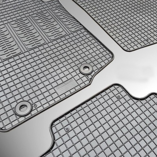 Cik - ΜΑΡΚΕ ΠΑΤΑΚΙΑ ΣΕ ΣΚΑΦΗ ΛΑΣΤΙΧΟ ΓΙΑ TOYOTA AYGO II 2014-2021 ΣΕ ΜΑΥΡΟ ΧΡΩΜΑ ΜΕ ΚΟΥΜΠΩΜΑΤΑ - 4 ΤΕΜ. (RM.TO.0002/CK)