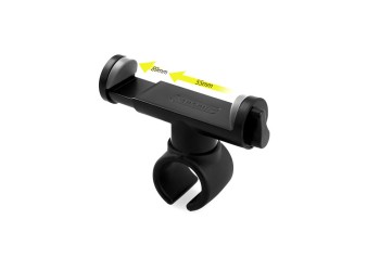 ΒΑΣΗ SMARTPHONE MOTO/ΠΟΔΗΛΑΤΟΥ/ΤΙΜΟΝΙΟΥ 55-89mm ΚΑΙ ΕΩΣ 12mm ΠΑΧΟΣ ΣΥΣΚΕΥΗΣ XENOMIX ΜΑΥΡΗ