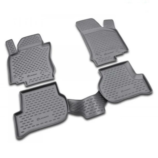 ΠΑΤΑΚΙΑ ΣΕ ΣΚΑΦΗ TPE ΛΑΣΤΙΧΟ ΓΙΑ VW SCIROCCO 10/2008+  ΣΕ ΜΑΥΡΟ ΧΡΩΜΑ NOVLINE - 4 ΤΕΜ.