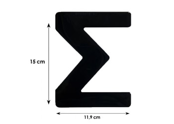 Σ ΝΕΩΝ ΟΔΗΓΩΝ 17 ΕΤΩΝ ΜΕ ΣΥΝΟΔΟ ΑΥΤΟΚΟΛΛΗΤΟ ΕΞΩΤΕΡΙΚΗΣ ΧΡΗΣΗΣ ΜΑΥΡΟ 15x11,9cm - 1 ΤΕΜ.