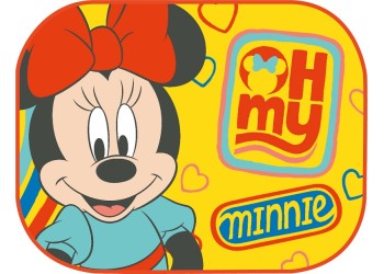Amio - ΗΛΙΟΠΡΟΣΤΑΣΙΕΣ ΠΛΑΙΝΕΣ MINNIE & MICKEY ΜΕ ΒΕΝΤΟΥΖΑ 44x35cm - 2 Τεμ. (S59331/AM)