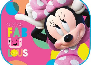 Amio - ΗΛΙΟΠΡΟΣΤΑΣΙΕΣ ΠΛΑΙΝΕΣ MINNIE ΜΕ ΒΕΝΤΟΥΖΑ 44x35cm - 2 Τεμ. (S59332/AM)