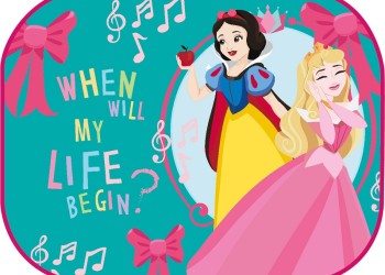 Amio - ΗΛΙΟΠΡΟΣΤΑΣΙΕΣ ΠΛΑΙΝΕΣ PRINCESS ΜΕ ΒΕΝΤΟΥΖΑ 44x35cm - 2 Τεμ. (S59333/AM)