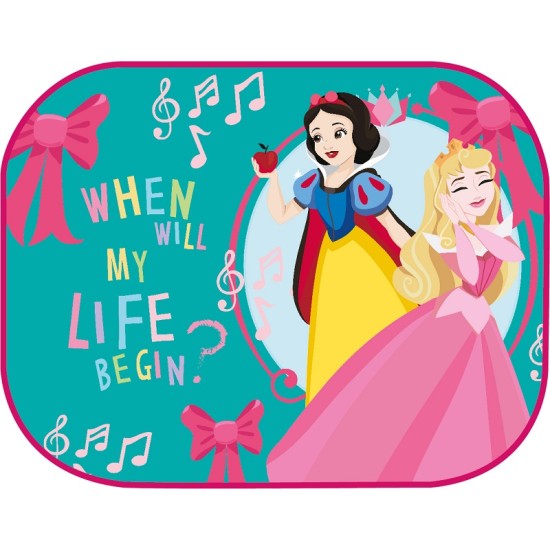 Amio - ΗΛΙΟΠΡΟΣΤΑΣΙΕΣ ΠΛΑΙΝΕΣ PRINCESS ΜΕ ΒΕΝΤΟΥΖΑ 44x35cm - 2 Τεμ. (S59333/AM)