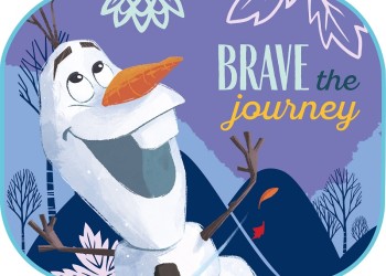 Amio - ΗΛΙΟΠΡΟΣΤΑΣΙΕΣ ΠΛΑΙΝΕΣ FROZEN ΜΕ ΒΕΝΤΟΥΖΑ 44x35cm - 2 Τεμ. (S59339/AM)