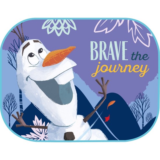 Amio - ΗΛΙΟΠΡΟΣΤΑΣΙΕΣ ΠΛΑΙΝΕΣ FROZEN ΜΕ ΒΕΝΤΟΥΖΑ 44x35cm - 2 Τεμ. (S59339/AM)