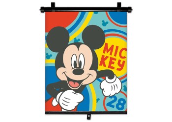 Amio - ΚΟΥΡΤΙΝΑΚΙ ΗΛΙΟΠΡΟΣΤΑΣΙΑΣ ΣΕ ΡΟΛΟ MICKEY 36x45cm ΓΙΑ ΠΛΑΙΝΟ ΤΖΑΜΙ/ΠΙΣΩ ΠΑΡΜΠΡΙΖ - 1 Τεμ. (S59344/AM)