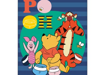 Amio - ΚΟΥΡΤΙΝΑΚΙ ΗΛΙΟΠΡΟΣΤΑΣΙΑΣ ΣΕ ΡΟΛΟ WINNIE THE POOH 36x45cm ΓΙΑ ΠΛΑΙΝΟ ΤΖΑΜΙ/ΠΙΣΩ ΠΑΡΜΠΡΙΖ - 1 Τεμ. (S59347/AM)