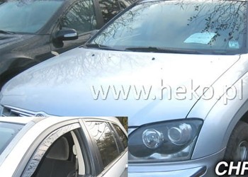 ΑΝΕΜΟΘΡΑΥΣΤΕΣ ΓΙΑ CHRYSLER PACIFICA 5D 2004-2018 ΖΕΥΓΑΡΙ ΑΠΟ ΕΥΚΑΜΠΤΟ ΦΙΜΕ ΠΛΑΣΤΙΚΟ HEKO - 2 ΤΕΜ.