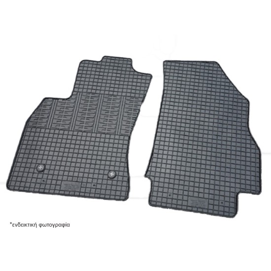 Cik - ΜΑΡΚΕ ΠΑΤΑΚΙΑ ΣΕ ΣΚΑΦΗ ΛΑΣΤΙΧΟ ΓΙΑ SEAT ALHAMBRA 2010-2021 / VW SHARAN 2010-2020 (3Η ΣΕΙΡΑ ΚΑΘΙΣΜΑΤΩΝ) ΣΕ ΜΑΥΡΟ ΧΡΩΜΑ ΜΕ ΚΟΥΜΠΩΜΑΤΑ - 2 ΤΕΜ. (RM.SE.0006/CK)