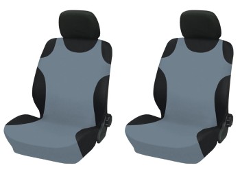 Amio - ΠΛΑΤΟΚΑΘΙΣΜΑ ΒΑΜΒΑΚΕΡΟ ΓΚΡΙ SHIRT - 2 ΤΕΜ. (SE87015/AM)