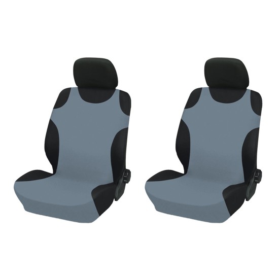 Amio - ΠΛΑΤΟΚΑΘΙΣΜΑ ΒΑΜΒΑΚΕΡΟ ΓΚΡΙ SHIRT - 2 ΤΕΜ. (SE87015/AM)