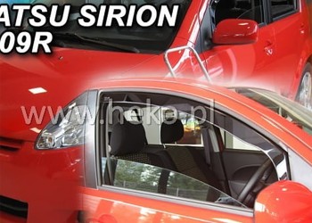 ΑΝΕΜΟΘΡΑΥΣΤΕΣ ΓΙΑ DAIHATSU SIRION 5D 2005-2010 ΖΕΥΓΑΡΙ ΑΠΟ ΕΥΚΑΜΠΤΟ ΦΙΜΕ ΠΛΑΣΤΙΚΟ HEKO - 2 ΤΕΜ.