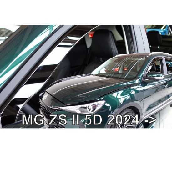 ΑΝΕΜΟΘΡΑΥΣΤΕΣ ΓΙΑ MG ZS II 5D 2024+ ΣΕΤ ΑΥΤΟΚΙΝΗΤΟΥ ΑΠΟ ΕΥΚΑΜΠΤΟ ΦΙΜΕ ΠΛΑΣΤΙΚΟ HEKO - 4 ΤΕΜ