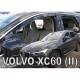 ΑΝΕΜΟΘΡΑΥΣΤΕΣ ΓΙΑ VOLVO XC60 II 5D 2017+ ΣΕΤ ΑΥΤΟΚΙΝΗΤΟΥ ΑΠΟ ΕΥΚΑΜΠΤΟ ΦΙΜΕ ΠΛΑΣΤΙΚΟ HEKO - 4 ΤΕΜ.