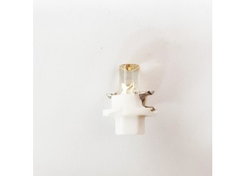 BAX 12V B8,4d 0,2W LED 1xFLUX 5mm ΛΕΥΚΟ 1ΤΕΜ.