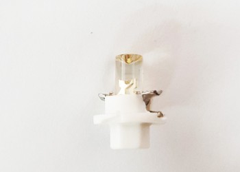 BAX 12V B8,4d 0,2W LED 1xFLUX 5mm ΛΕΥΚΟ 1ΤΕΜ.