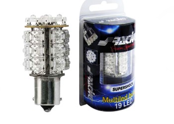 ΛΑΜΠΑΚΙ ΜΟΝΟΠΟΛΙΚΟ 20 LED 12V ΛΕΥΚΟ SIMONI RACING - 1 TEM.