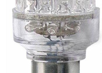 ΛΑΜΠΑΚΙ ΔΙΠΟΛΙΚΟ 24 LED 12V 360ο ΚΟΚΚΙΝΟ SIMONI RACING - 1 ΤΕΜ.