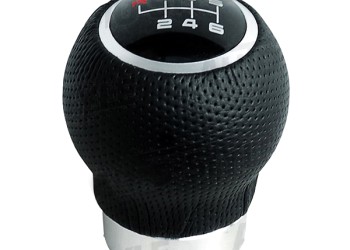 ΠΟΜΟΛΟ ΤΑΧΥΤΗΤΩΝ REV ΔΕΡΜΑΤΙΝΟ ΜΑΥΡΟ/ΧΡΩΜΙΟ ΜΕ 3 ΑΥΤΟΚΟΛΛΗΤΑ ΕΝΔΕΙΞΗΣ ΤΑΧΥΤΗΤΩΝ H:66mm