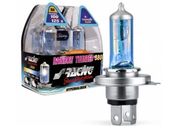 H4 12V/60-55W-100/125 3.800K RAINBOW THUNDER SIMONI RACING - 2 ΤΕΜ.