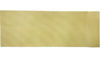 ΣΙΤΑ ΑΛΟΥΜΙΝΙΟΥ ΚΙΤΡΙΝΗ 125x30cm ΤΡΥΠΑ 1,1x0,6cm ΠΑΧΟΣ 0,2cm​ - 1 ΤΕΜ.