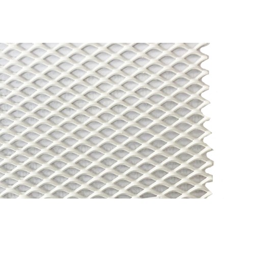 ΣΙΤΑ ΑΛΟΥΜΙΝΙΟΥ ΛΕΥΚΗ 100x25cm ΤΡΥΠΑ 0,7x0,3cm ΠΑΧΟΣ 0,2cm - 1 ΤΕΜ.