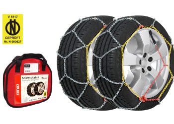 Amio - ΑΛΥΣΙΔΕΣ ΧΙΟΝΙΟΥ ΠΑΧΟΥΣ 9mm KNS-80 - 2 TEM. (02317/AM)