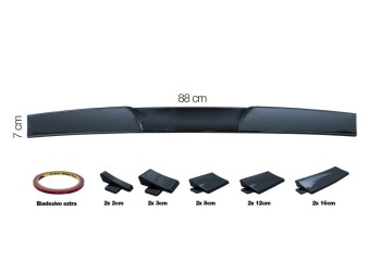 ΑΕΡΟΤΟΜΗ ΑΥΤΟΚΟΛΛΗΤΗ ΛΑΣΤΙΧΕΝΙΑ ΜΑΥΡΗ 88x7cm (ΜΕ 5 ΓΩΝΙΕΣ 1,3x6cm/3x6cm/8x6cm/12,7x5cm/16x4,7cm)