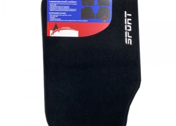 ΠΑΤΑΚΙΑ ΜΟΚΕΤΑ VELOUR 9 SPORT ΜΑΥΡΑ ΜΕ ΜΑΥΡΟ ΡΕΛΙ ΚΑΙ ΑΦΡΟ UNIVERSAL ME ΛΟΓΟΤΥΠΟ SPORT RACE AXION - 4 ΤΕΜ.