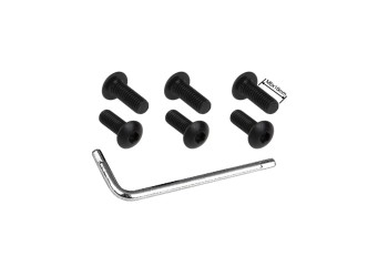 ΒΙΔΕΣ ΤΙΜΟΝΙΟΥ ΜΕ ΚΛΕΙΔΙ ΓΙΑ ΚΩΝΟΥΣ (ΜΑΥΡΕΣ) M5 x 16mm ​​ SIMONI RACING - 6 TEM.