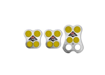 ΠΕΝΤΑΛ K1 ΑΛΟΥΜΙΝΙΟΥ ΧΡΩΜΙΟ/ΚΙΤΡΙΝΟ 3ΤΕΜ.