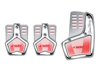 ΠΕΝΤΑΛ R1 CARBON LOOK ΚΟΚΚΙΝΑ - 3 ΤΕΜ.