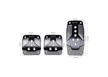 ΠΕΝΤΑΛ CARBON SHADE ΑΛΟΥΜΙΝΙΟ/ΜΑΥΡΟ/CARBON ΣΕΤ 3ΤΕΜ.
