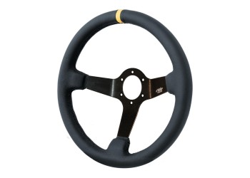 ΤΙΜΟΝΙ CARRERA PELLE ΤΡΙΑΚΤΙΝΟ 350 mm/ΠΑΧΟΣ 100 mm/BΑΘΟΣ 90 mm (ΜΑΥΡΟ ΟΙΚΟΛΟΓΙΚΟ ΔΕΡΜΑ ΜΕ ΚΙΤΡΙΝΗ ΡΙΓΑ)