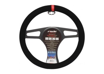 ΚΑΛΥΜΜΑ ΤΙΜΟΝΙΟΥ CARRERA LOOK RED ΜΑΥΡΟ ΜΕ ΚΟΚΚΙΝΗ ΡΙΓΑ 37-39cm