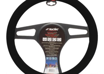 ΚΑΛΥΜΜΑ ΤΙΜΟΝΙΟΥ CARRERA LOOK RED ΜΑΥΡΟ ΜΕ ΚΟΚΚΙΝΗ ΡΙΓΑ 37-39cm