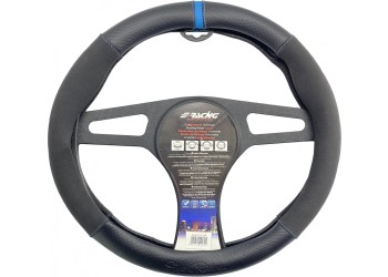 ΚΑΛΥΜΜΑ ΤΙΜΟΝΙΟΥ SPORTY CARBON LOOK ΜΑΥΡΟ/ΜΠΛΕ ΟΙΚΟΛΟΓΙΚΟ ΔΕΡΜΑ 37-39cm SIMONI RACING  - 1 τεμ.