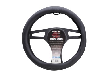 ΚΑΛΥΜΜΑ ΤΙΜΟΝΙΟΥ EASY BLACK ΜΑΥΡΟ ΜΕ LOGO SIMONI RACING OIKOΛΟΓΙΚΟ ΔΕΡΜΑ 37-39cm SIMONI RACING  - 1 τεμ.