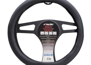 ΚΑΛΥΜΜΑ ΤΙΜΟΝΙΟΥ EASY BLACK ΜΑΥΡΟ ΜΕ LOGO SIMONI RACING OIKOΛΟΓΙΚΟ ΔΕΡΜΑ 37-39cm SIMONI RACING  - 1 τεμ.