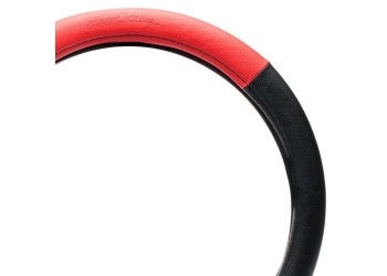 ΚΑΛΥΜΜΑ ΤΙΜΟΝΙΟΥ TROPHY 1 37-39 cm (ΜΑΥΡΟ/ΚΟΚΚΙΝΟ ΔΕΡΜΑΤΙΝΗ)