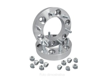 ΑΠΟΣΤΑΤΕΣ-ΠΡΟΣΘΗΚΕΣ ΤΡΟΧΩΝ 4Χ4 30mm 6x114,3 66 12x1,25 ΓΙΑ NISSAN NAVARA D40 (ΜΕ ΧΕΙΛΑΚΙ) - 2 ΤΕΜ.