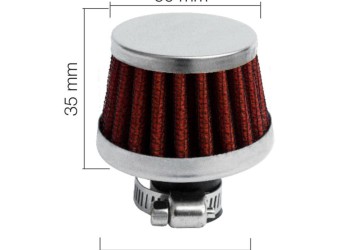 ΦΙΛΤΡΑΚΙ ΑΝΑΘΥΜΙΑΣΕΩΝ Φ 25 mm -  50-60 Χ 35 mm (ΚΟΚΚΙΝΟ)