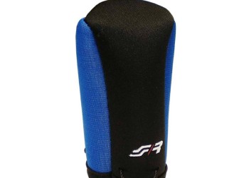 ΚΑΛΥΜΜΑ ΓΙΑ ΠΟΜΟΛΟ ΤΑΧΥΤΗΤΩΝ GEAR KNOB COVER (ΜΑΥΡΟ/ΜΠΛΕ ΜΙΚΡΟΦΙΜΠΡΑ)