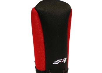 ΚΑΛΥΜΜΑ ΓΙΑ ΠΟΜΟΛΟ ΤΑΧΥΤΗΤΩΝ GEAR KNOB COVER (ΜΑΥΡΟ/ΚΟΚΚΙΝΟ ΜΙΚΡΟΦΙΜΠΡΑ)