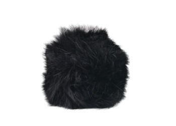 ΚΑΛΥΜΜΑ ΓΙΑ ΠΟΜΟΛΟ ΤΑΧΥΤΗΤΩΝ FLUFFY FUR COVER ΜΑΥΡΟ ΓΟΥΝΙΝΟ ΧΝΟΥΔΩΤΟ SIMONI RACING - 1 TEM.