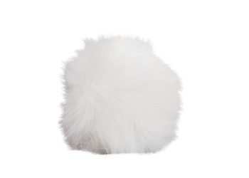 ΚΑΛΥΜΜΑ ΓΙΑ ΠΟΜΟΛΟ ΤΑΧΥΤΗΤΩΝ FLUFFY FUR COVER ΛΕΥΚΟ ΓΟΥΝΙΝΟ ΧΝΟΥΔΩΤΟ SIMONI RACING - 1 TEM.