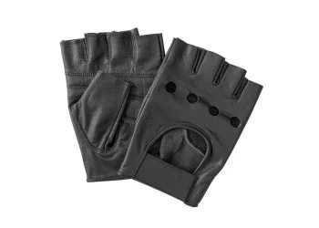 ΓΑΝΤΙΑ ΟΔΗΓΟΥ ΔΕΡΜΑΤΙΝΑ ΜΑΥΡΑ ΜΙΣΑ (L) VINTAGE GLOVES