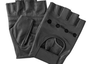 ΓΑΝΤΙΑ ΟΔΗΓΟΥ ΔΕΡΜΑΤΙΝΑ ΜΑΥΡΑ ΜΙΣΑ (L) VINTAGE GLOVES